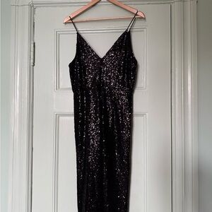 Sexy Black Sequin LBD